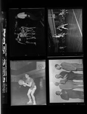 East Carolina Teachers College Basketball vs. Catawba and Guilford (4 Negatives), 1951 [Sleeve 41, Folder d, Box 1]