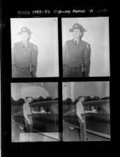 Highway Patrol A (4 Negatives) 1952-1953 [Sleeve 5, Folder f, Box 1]