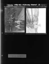 Highway Patrol A (2 Negatives) 1952-1953 [Sleeve 7, Folder f, Box 1]