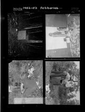 Robberies (4 Negatives) (1952-1953) [Sleeve 25, Folder f, Box 1]
