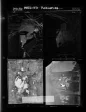 Robberies (4 Negatives) (1952-1953) [Sleeve 26, Folder f, Box 1]