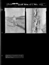 Person with criminal convictions saves child from fire (2 Negatives) (1952-1953) [Sleeve 45, Folder g, Box 1]