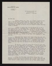  Letter from George Rountree to his son George, Jr.