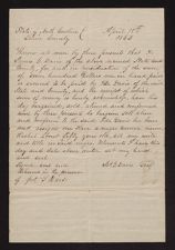 Bill of sale for Rachel, an enslaved woman