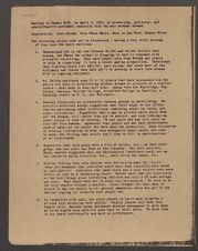 General Meeting of Outdoor Managers, 1953-1956
