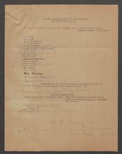 General Meeting of Outdoor Managers, 1953-1956