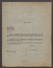 General Meeting of Outdoor Managers, 1953-1956