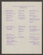 General Meeting of Outdoor Managers, 1953-1956