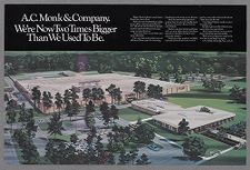 A.C. Monk & Company :  we're now two times bigger than we used to be