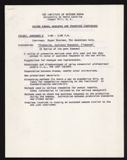 Managers and Promoters Conference, 1964