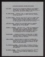 Playwrights Conference, 1964