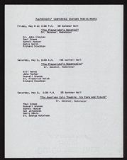 Playwrights Conference, 1964