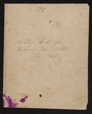 Elias Carr Papers, Box 26, Folder d, Cotton Books