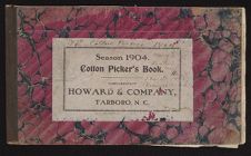 Elias Carr Papers, Box 26, Folder r, Cotton Books