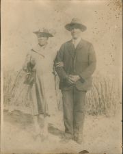 Sylvester Adams and his wife Jennie