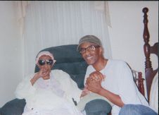 Ronald Kimber and grandmother