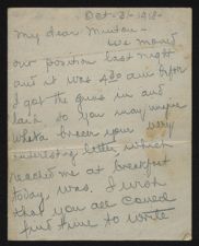 Correspondence 1918