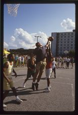 Basketball game on College Hill