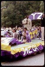 Omega Psi Phi Homecoming Parade float