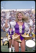 Majorette in Ficklen Stadium