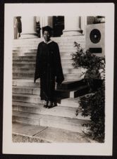 Woman in Academic Regalia