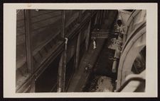 Navy Sailor Near a Ship