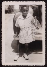 Child in Front of a Vehicle 