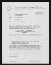NC Drama Consortium Meetings