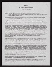NC Drama Consortium Meetings