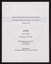 NC Drama Consortium Meetings