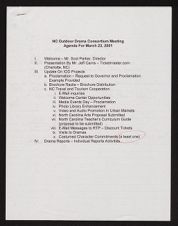 NC Drama Consortium Meetings