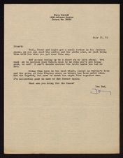 Letter from Barry Hannah to Stuart Wright 