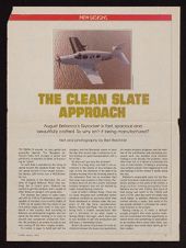 The clean slate approach