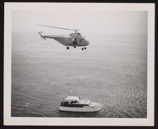 Helicopter and Boat