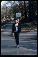 ECU Student walking to class