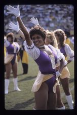 Majorettes in Ficklen Stadium