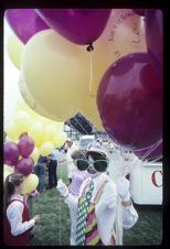 Lady with Balloons