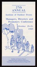 Managers, Directors, and Promoters Conference, 1989