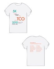 T-shirt design for 5K for TCO