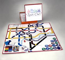 Spot on gameboard