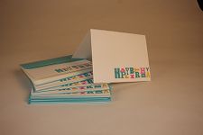 Letterpress birthday cards