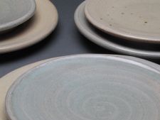 Salt fired plates