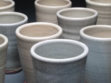 Salt fired water cups