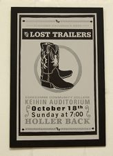 The Lost Trailers-Concert Poster