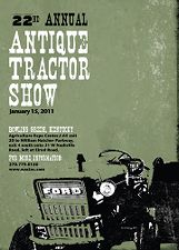 Tractor show poster