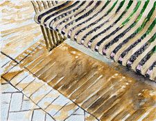 Metal Bench