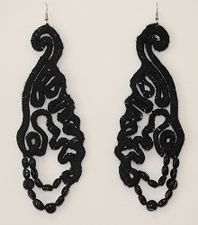 Paisley earrings