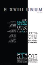 Senior show poster