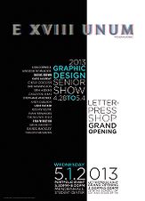 Senior show poster