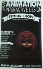 Senior show poster